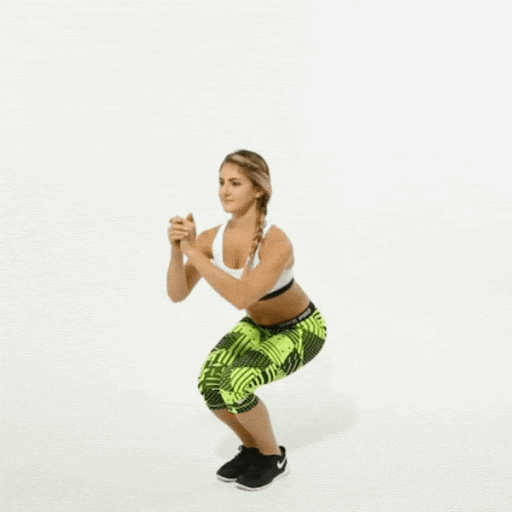 TOP 11 cách Squat hiệu quả giúp giảm mỡ bụng, eo thon dáng gọn 30 Narrow-Squat